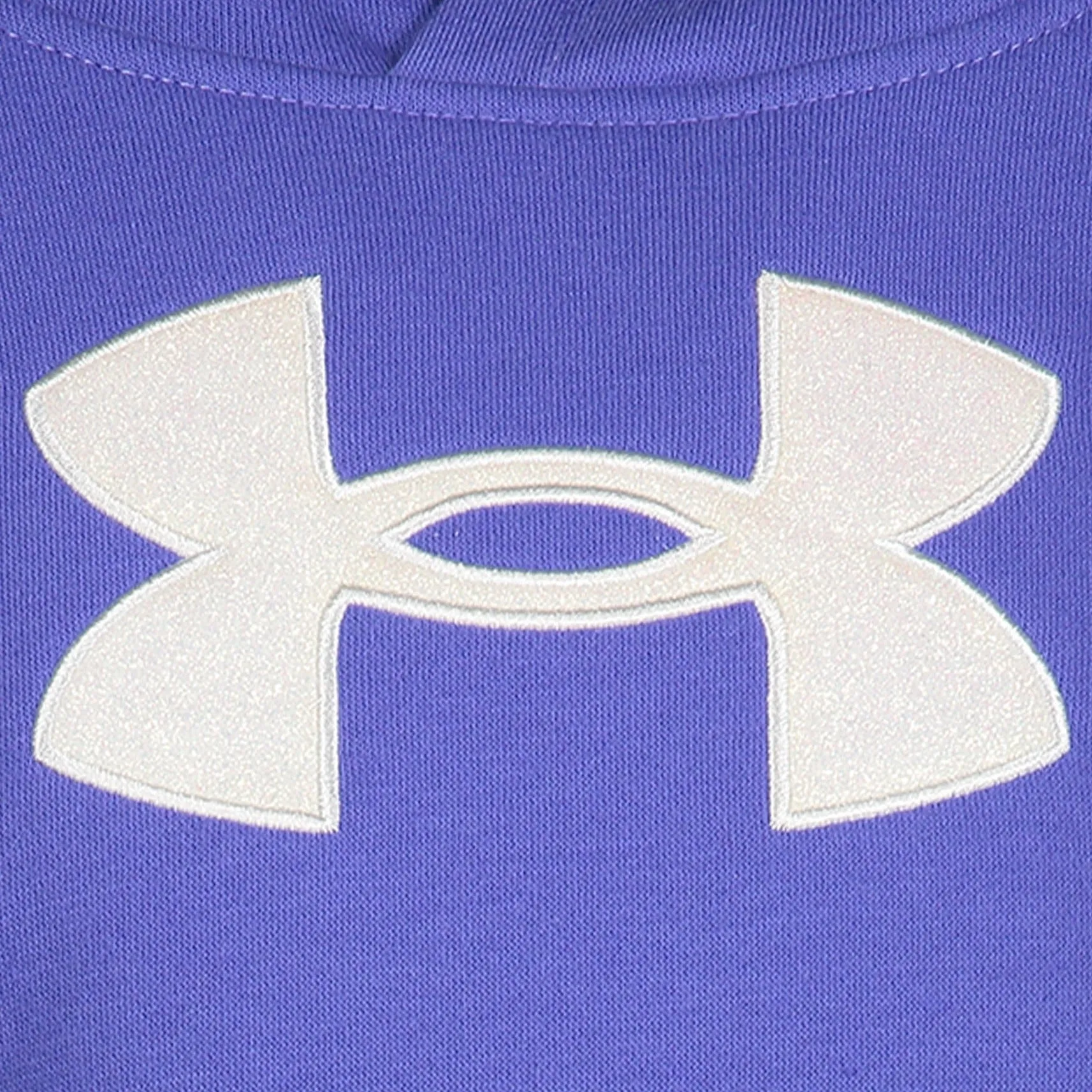 Under Armour Kids Brilliant Violet Glitter Applique Hoodie