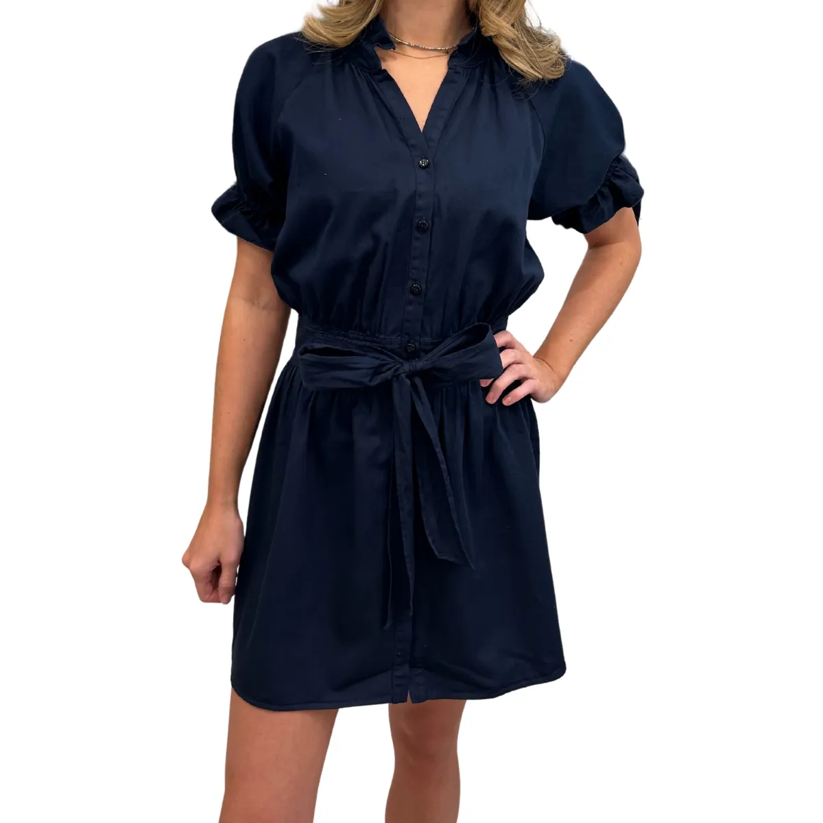 Viva Dress - Navy