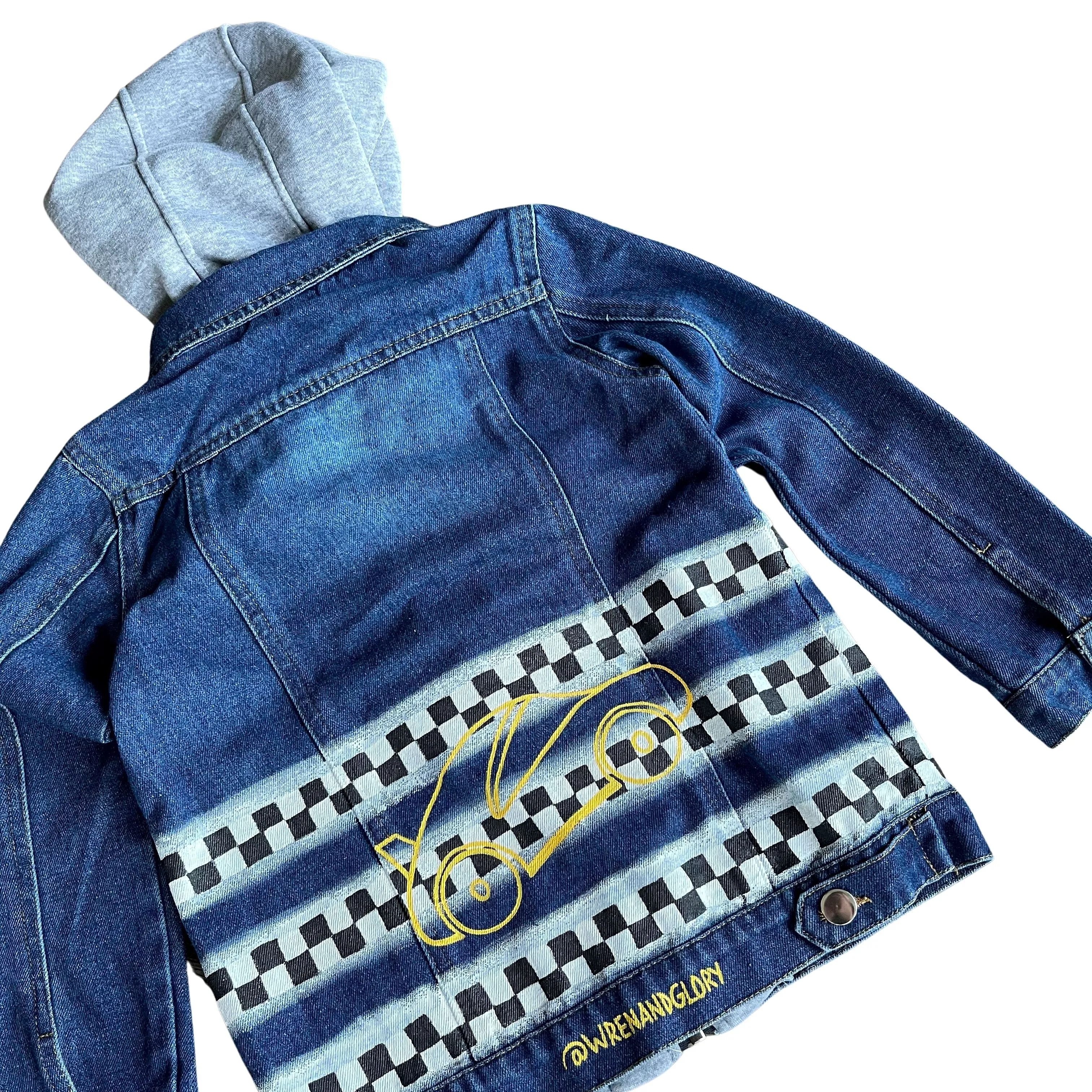 'VROOM VROOM' DENIM JACKET - BOYS