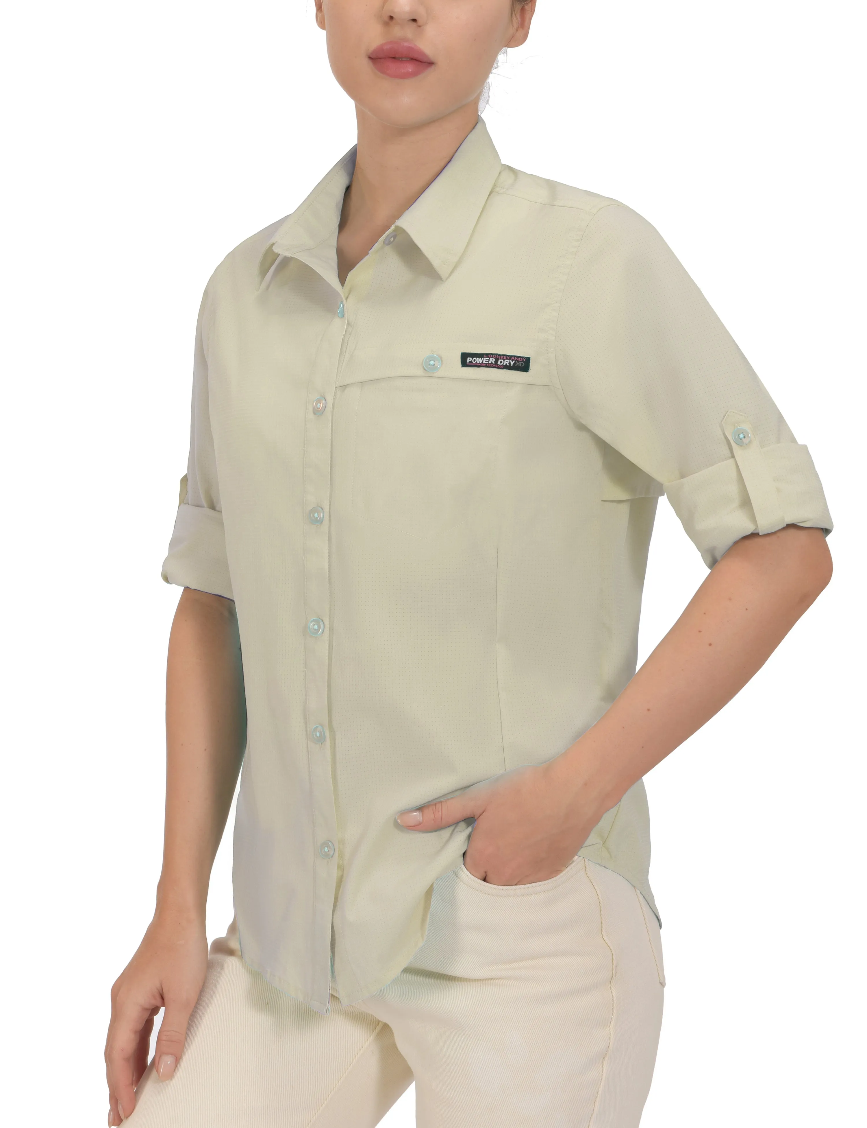 Women's UPF 50  UV Protection Air-Holes Tech Shirt