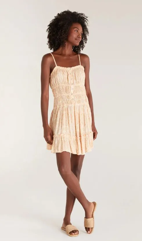 Z SUPPLY ANNABELLA MEDALLION MINI DRESS